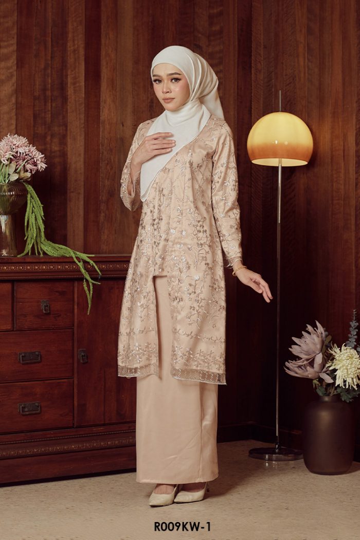 Kebaya Wilda in Dark Teal (R009KW-1)