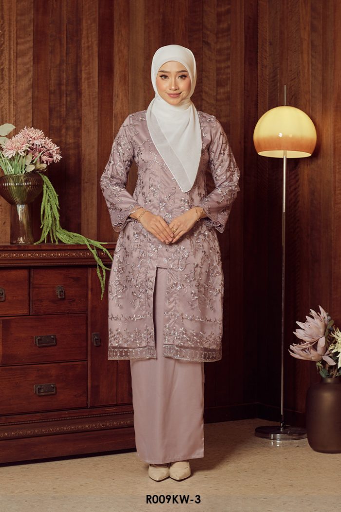 Kebaya Wilda in Dusty Purple (R009KW-3)