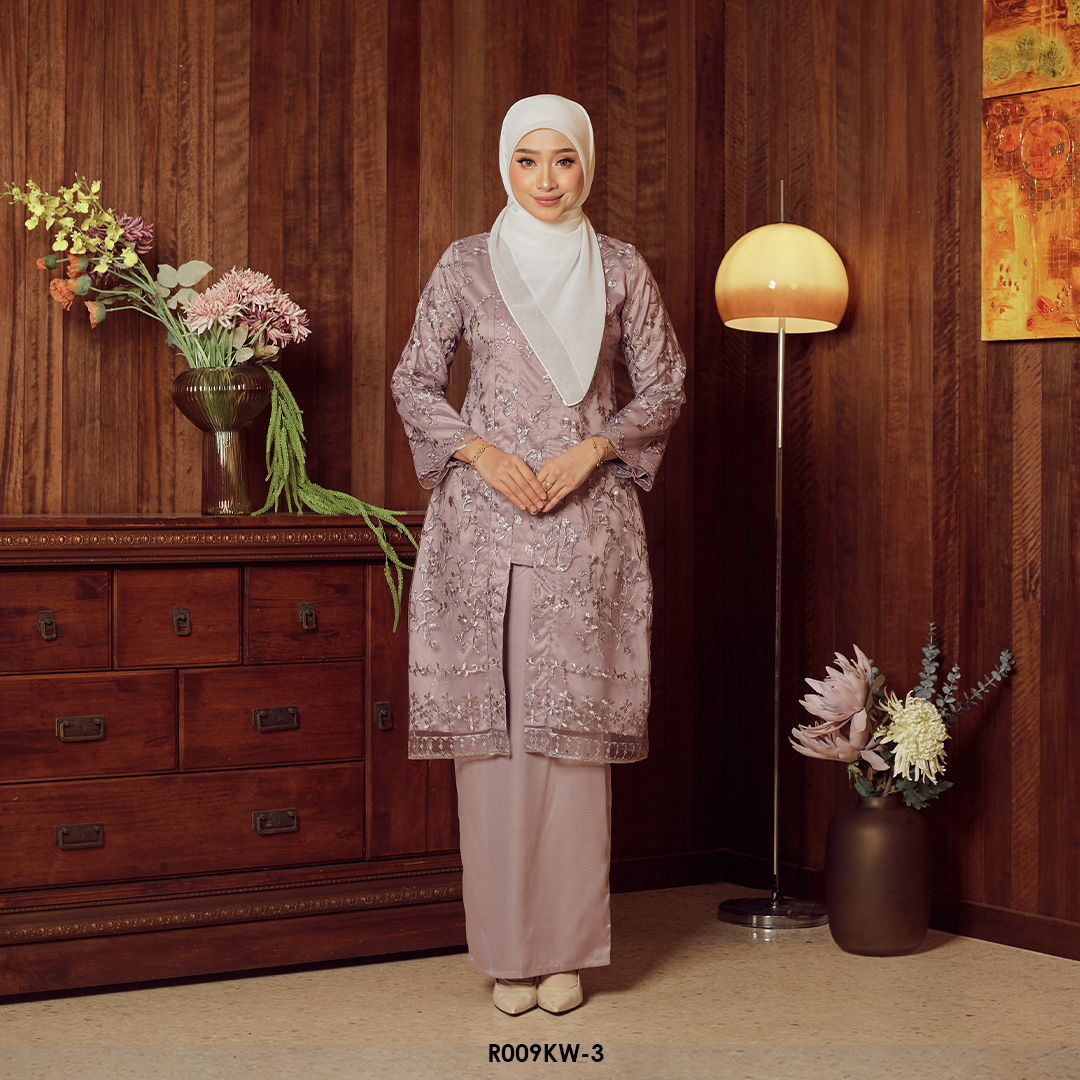 Kebaya Wilda in Dusty Purple (R009KW-3)