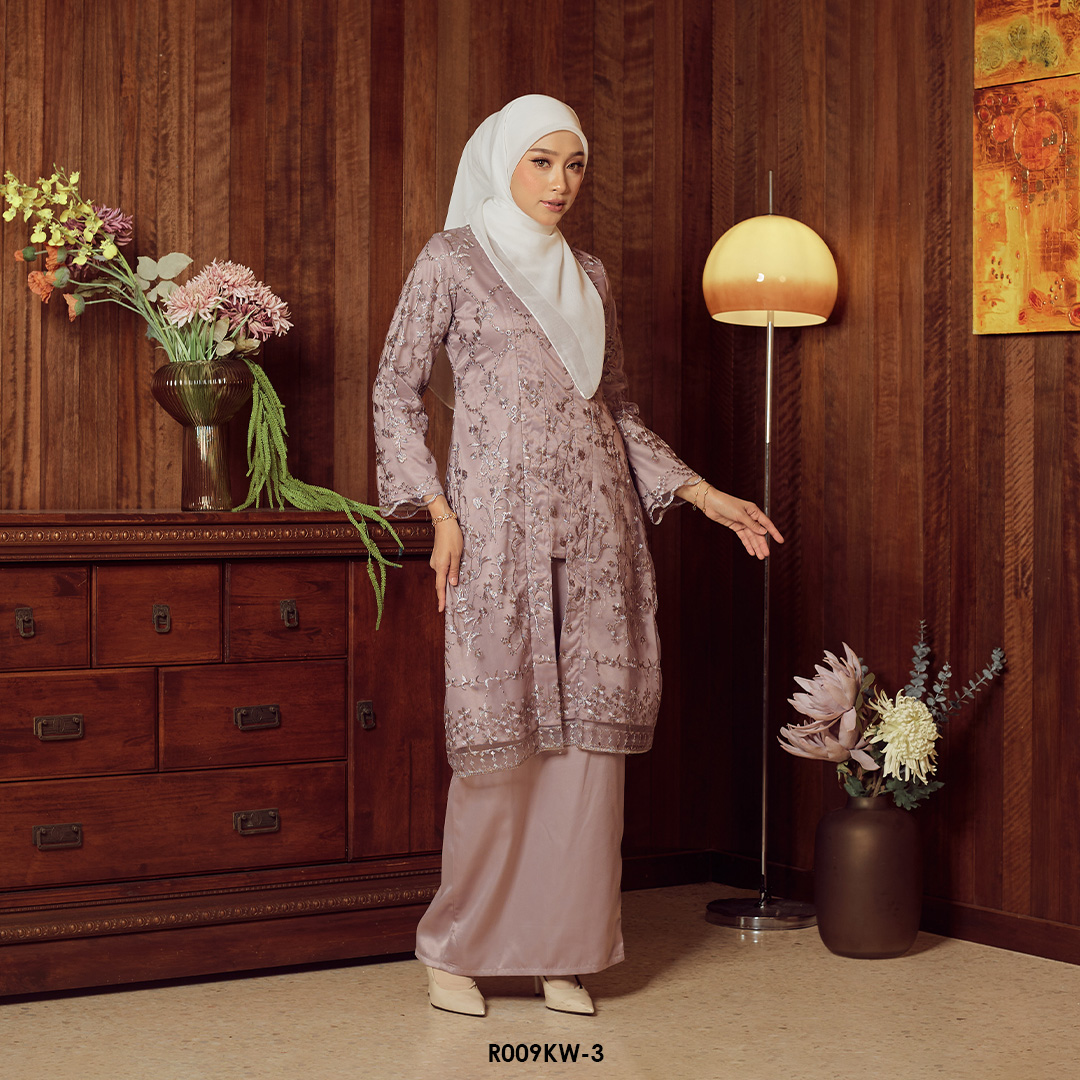 Kebaya Wilda in Dusty Purple (R009KW-3) - Image 2