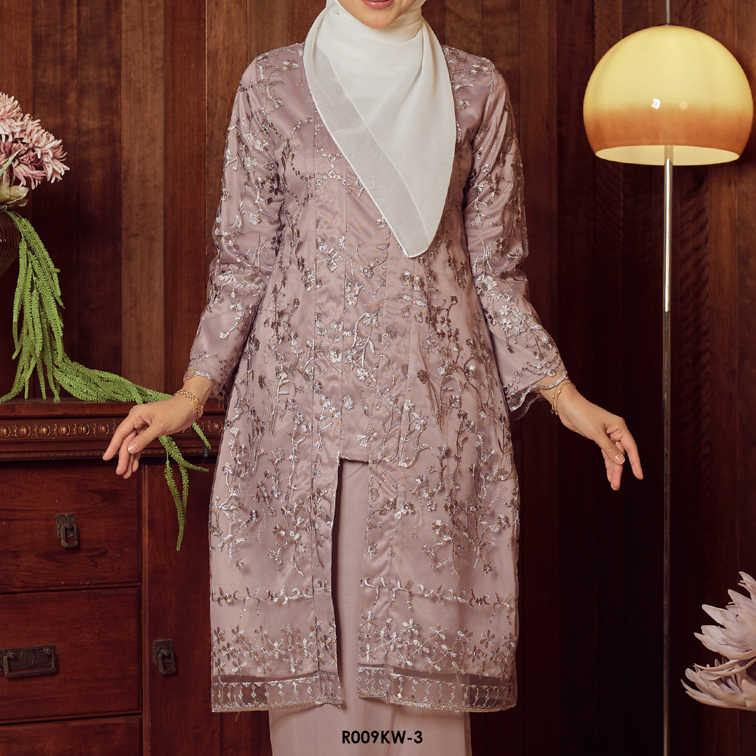 Kebaya Wilda in Dusty Purple (R009KW-3) - Image 4