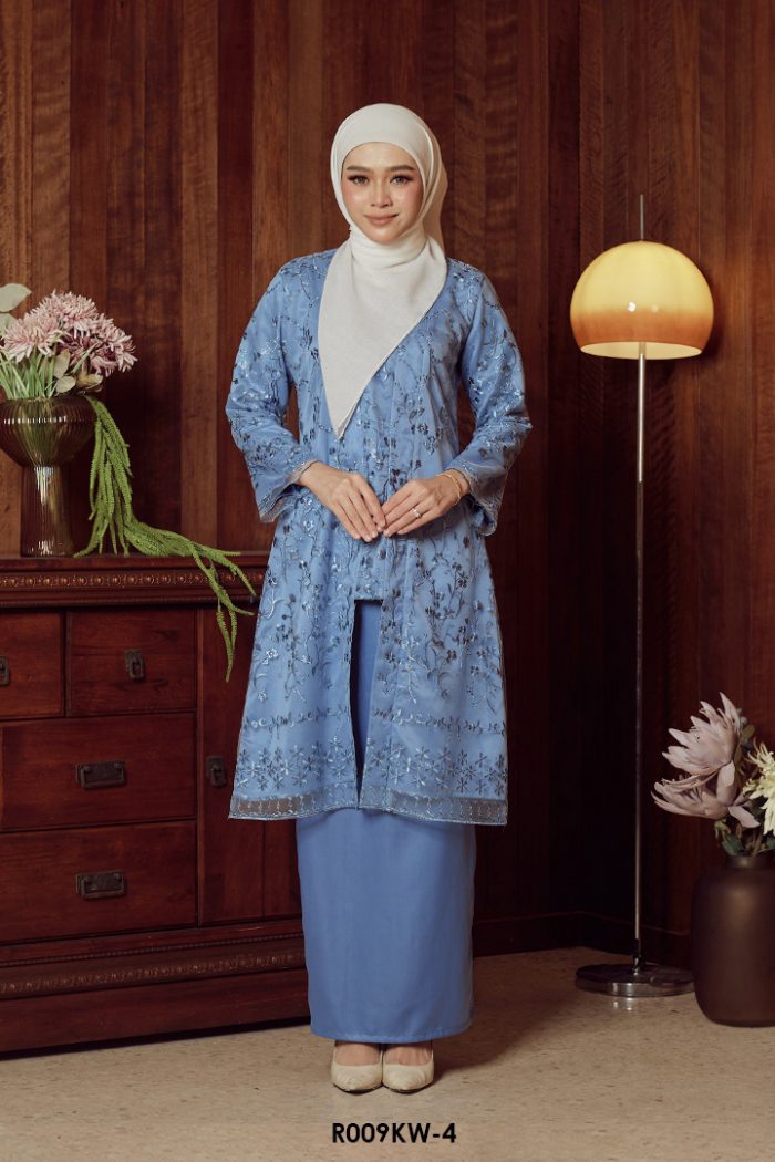 Kebaya Wilda in Powder Blue (R009KW-4)