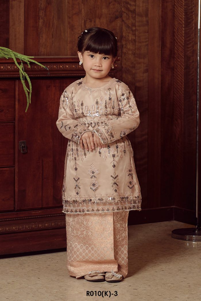 Tasnim Kurung in Soft Pink (R010(K)-3)