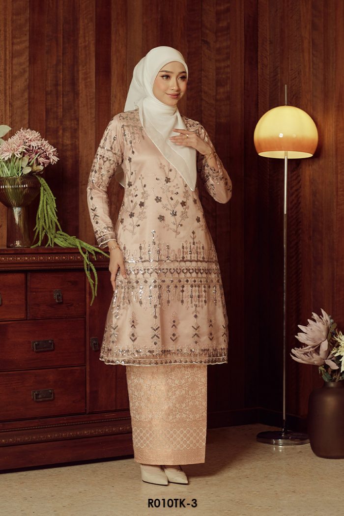 Tasnim Kurung in Soft Pink (R010TK-3)