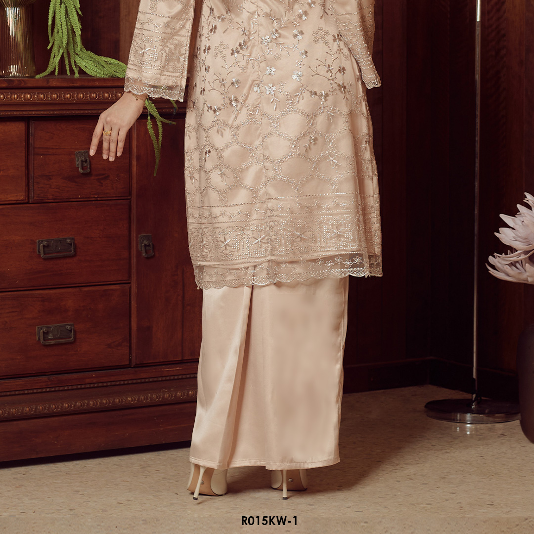 Kebaya Wilda in Beige (R015KW-1) - Image 3