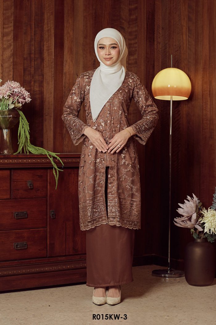 Kebaya Wilda in Brown (R015KW-3)