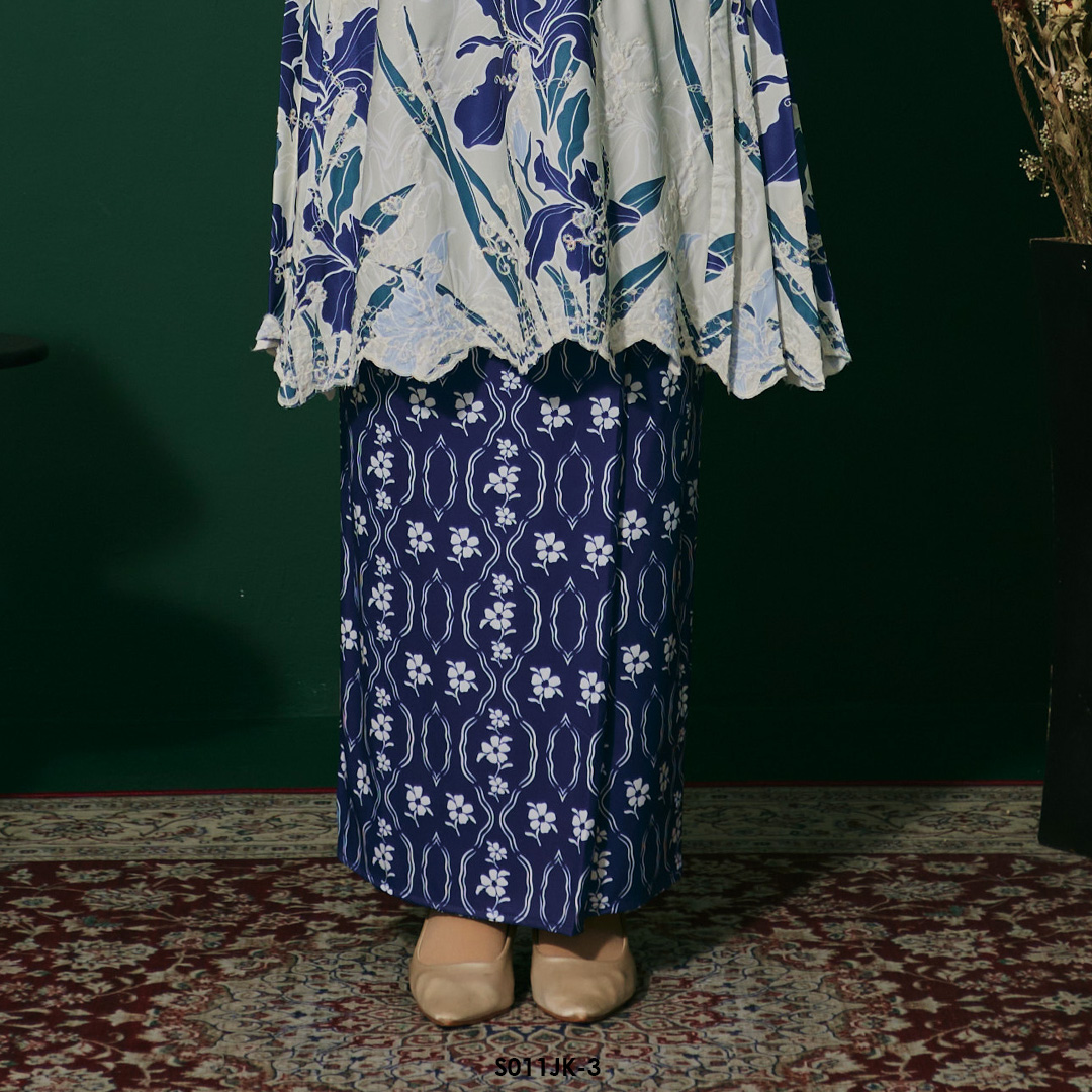 Juliana Kurung in Dark Blue (S011JK-3) - Image 3