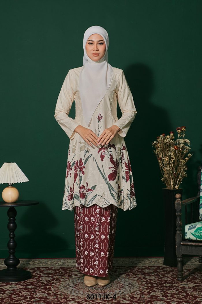 Juliana Kurung in Chestnut (S011JK-4)