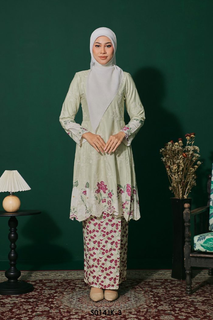 Juliana Kurung in Soft Green (S014JK-3)