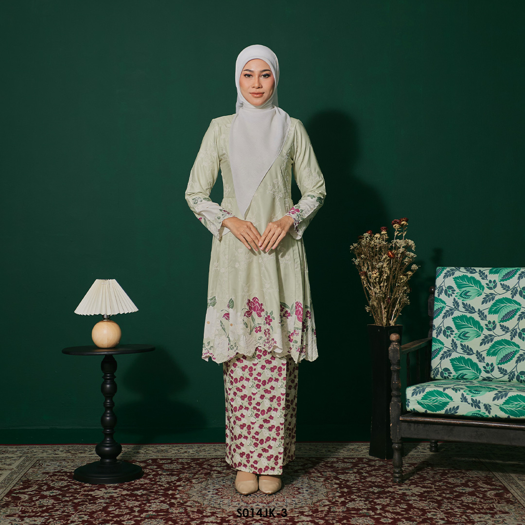 Juliana Kurung in Soft Green (S014JK-3)