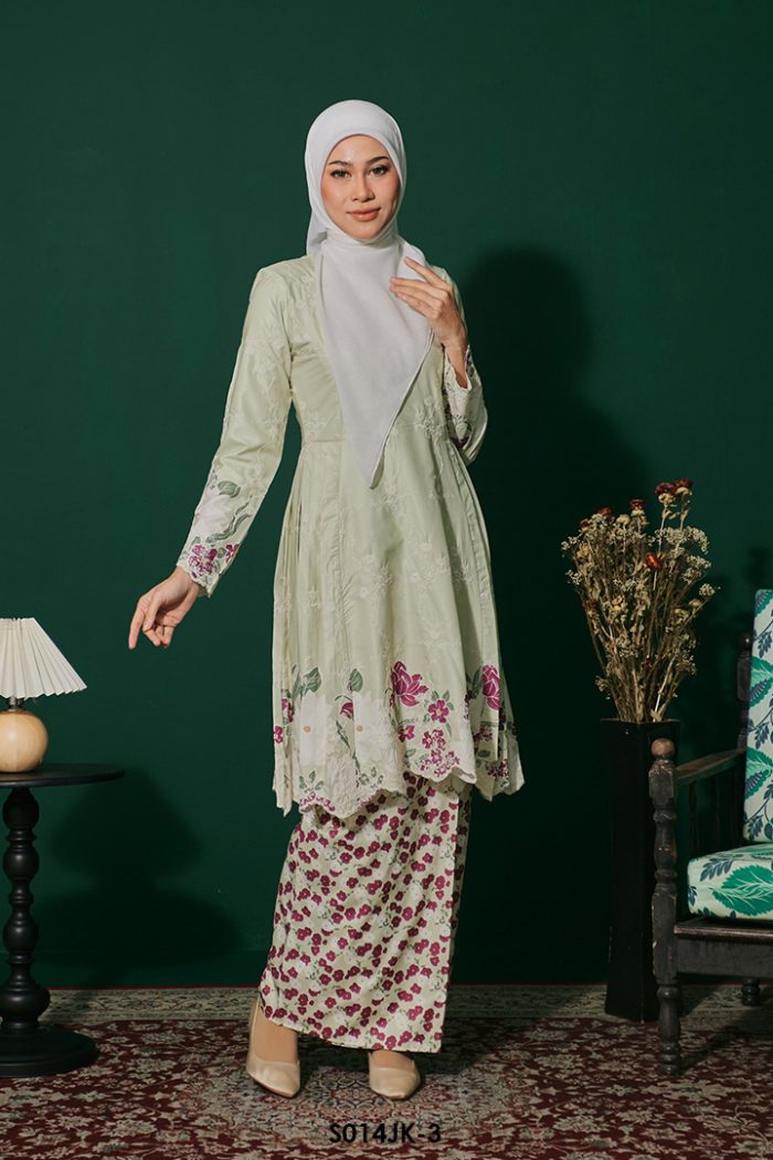 Juliana Kurung in Soft Green (S014JK-3)