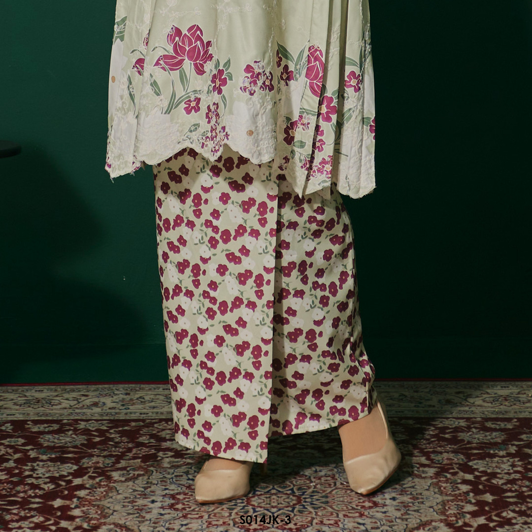 Juliana Kurung in Soft Green (S014JK-3) - Image 3