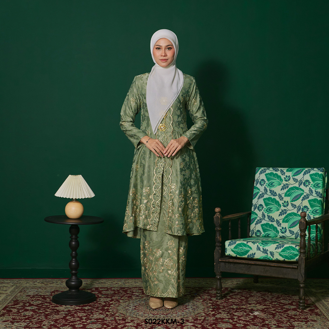 Kebarung Kalthom in Sage Green (S022KKM-3)