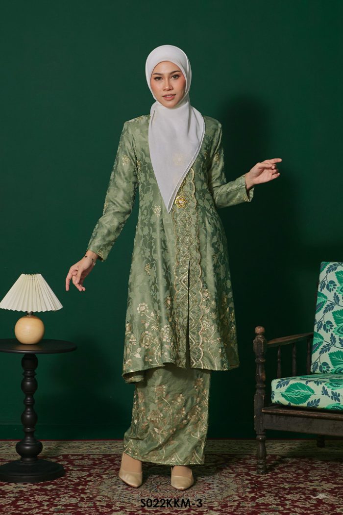 Kebarung Kalthom in Sage Green (S022KKM-3)