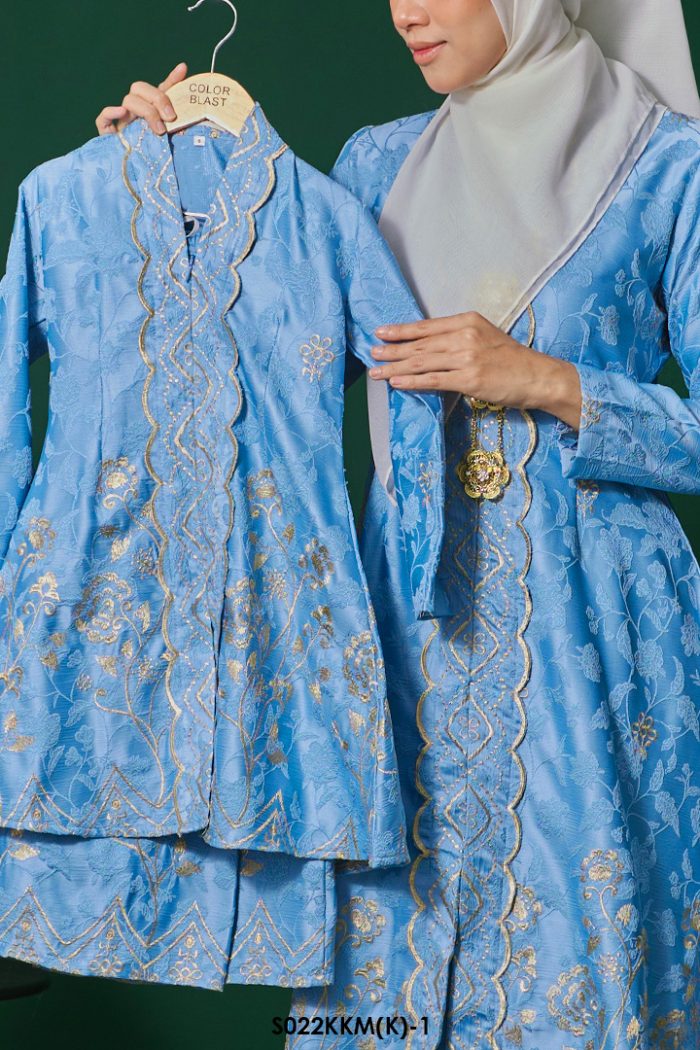 Kebarung Kalthom Kids in Light Blue (S022(K)-1)