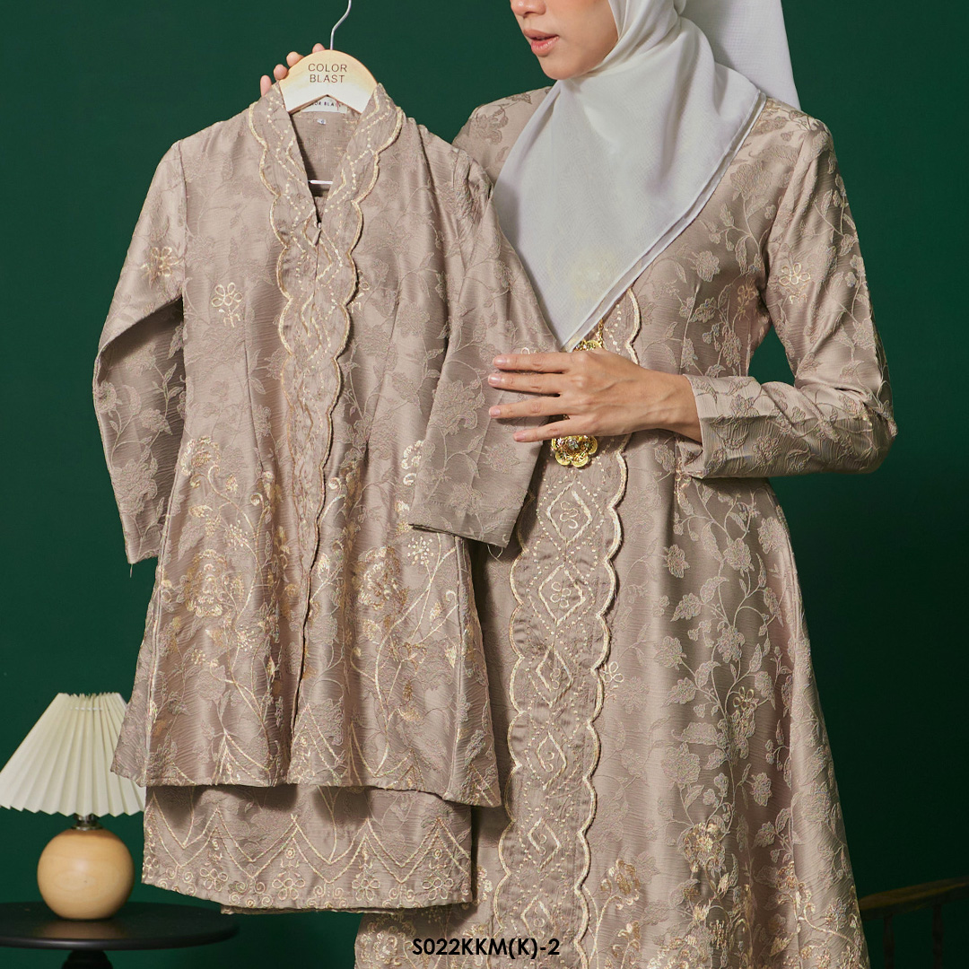 Kebarung Kalthom Kids in Ash Grey (S022(K)-2)