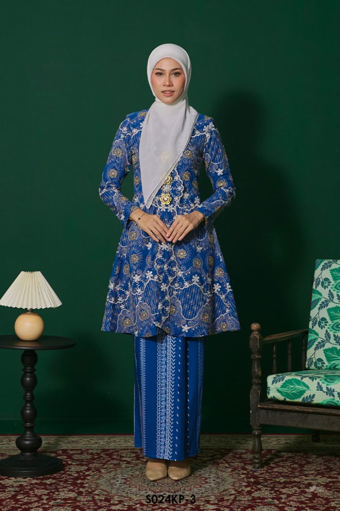 Kebarung Kalthom Petite in Cobalt Blue (S024KP-3)