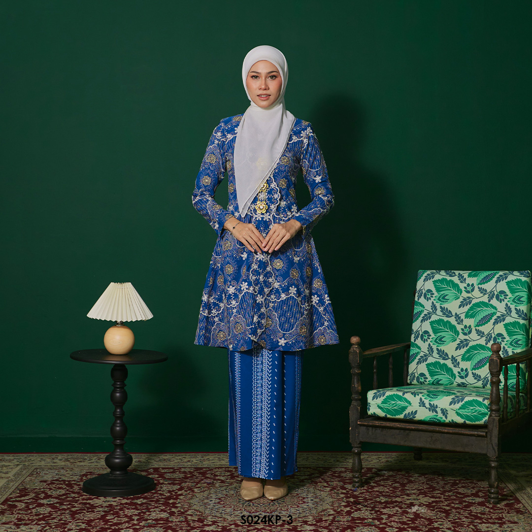 Kebarung Kalthom Petite in Cobalt Blue (S024KP-3)