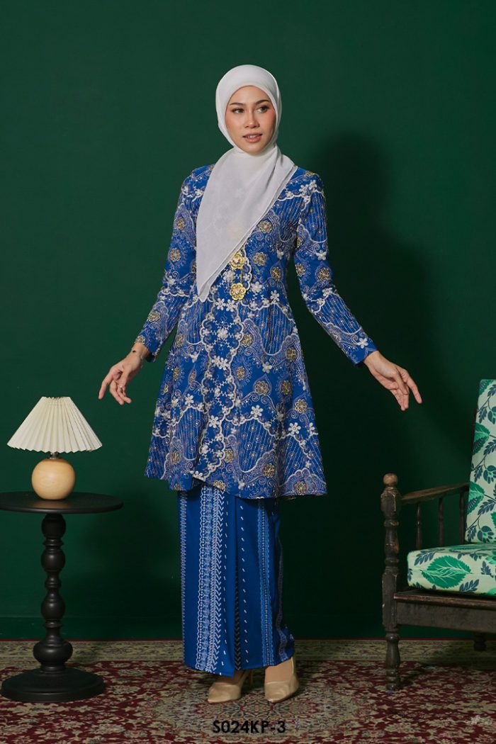 Kebarung Kalthom Petite in Cobalt Blue (S024KP-3)
