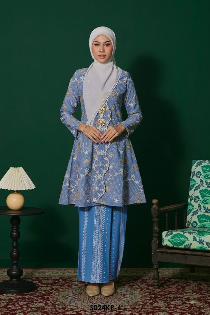 Kebarung Kalthom Petite in Light Blue (S024KP-6)