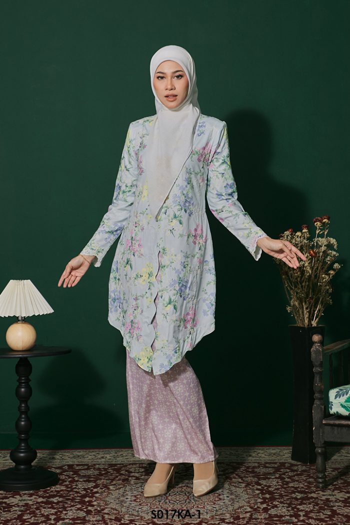 Kebaya Anggun 2.0 in Light Orchid (S017KA-1)
