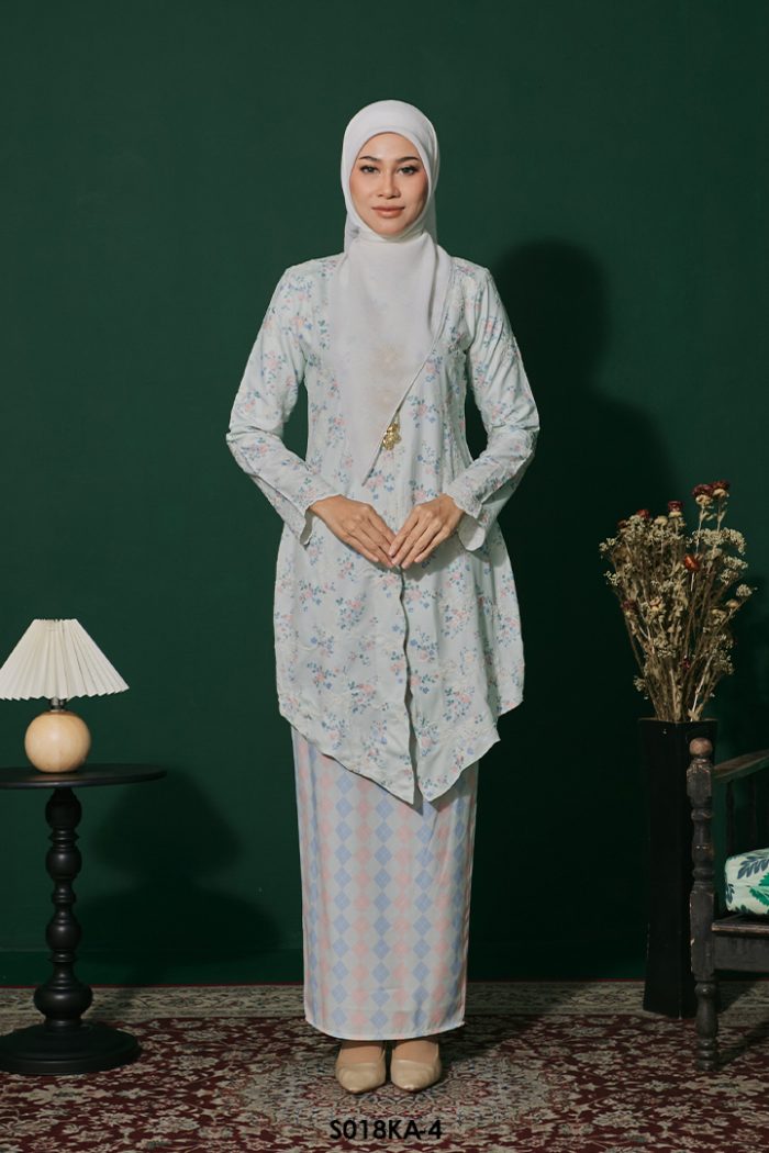 Kebaya Anggun 2.0 in Soft Pink (S018KA-4)