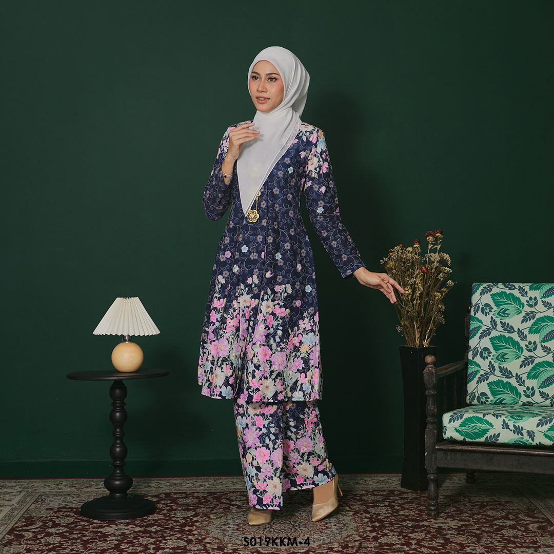 Kebarung Kalthom in Blue Black (S019KKM-4) - Image 2