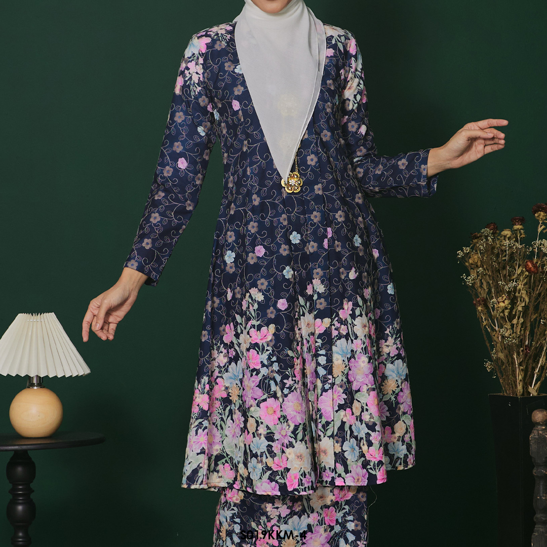 Kebarung Kalthom in Blue Black (S019KKM-4) - Image 3