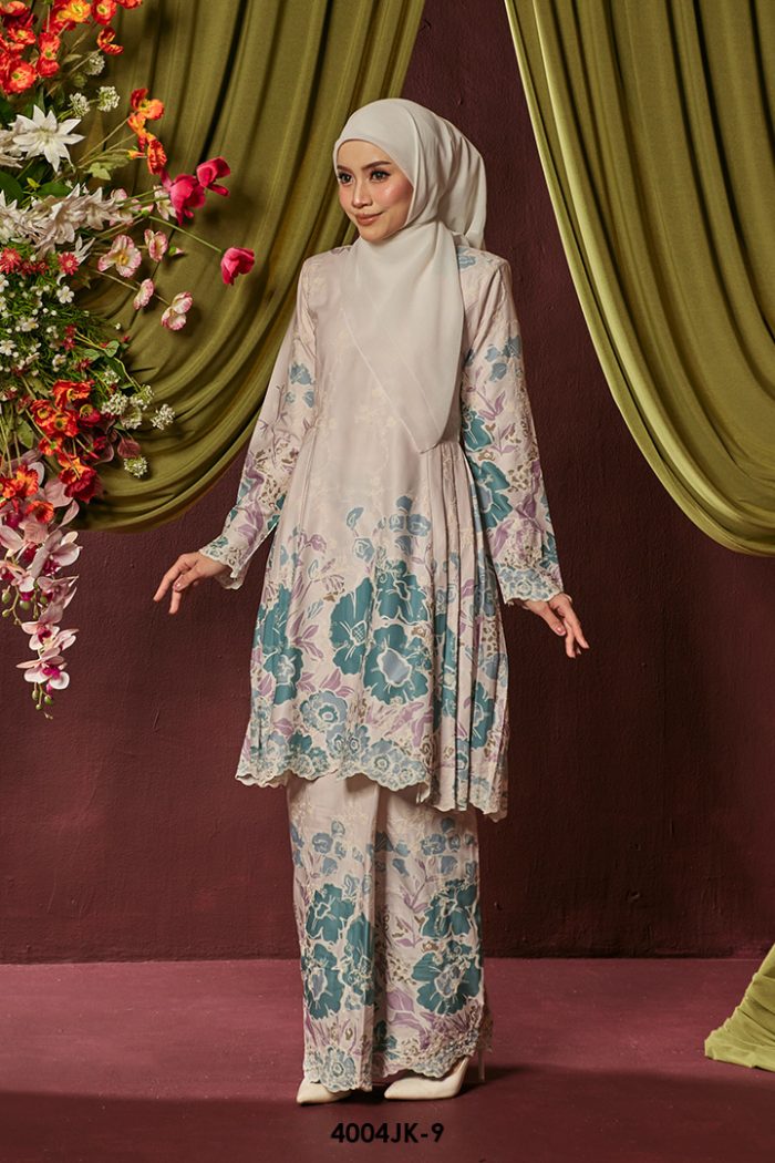 Juliana Kurung in Light Teal (4004JK-9)