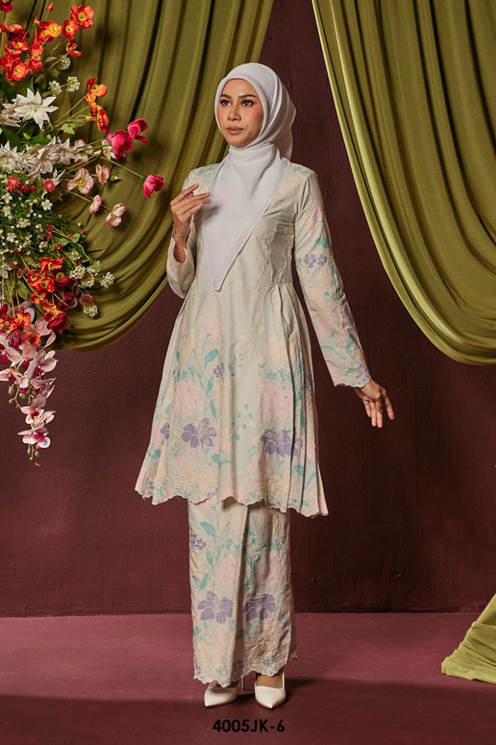 Juliana Kurung in Lilac Mint (4005JK-6)