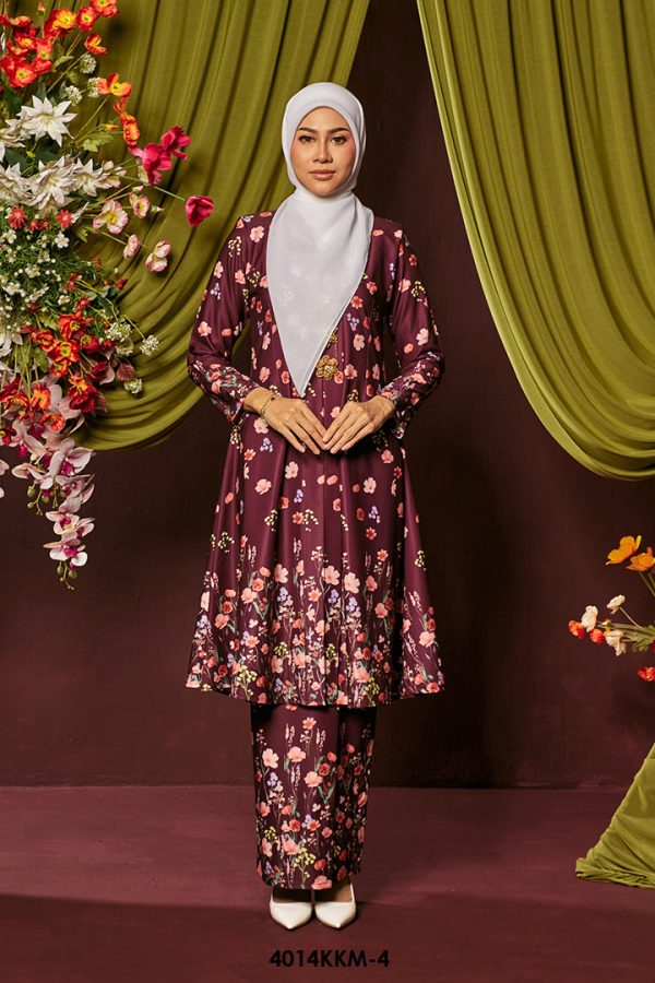 Kebarung Kalthom in Deep Burgundy (4014KKM-4)