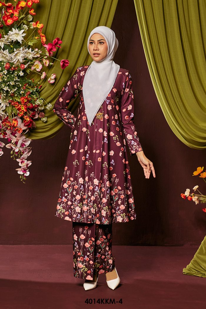 Kebarung Kalthom in Deep Burgundy (4014KKM-4)