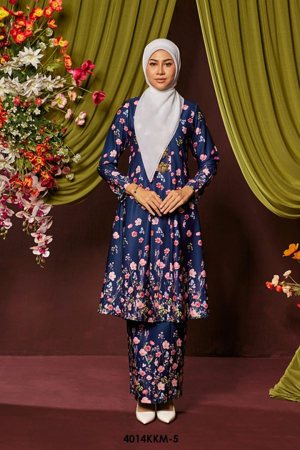 Kebarung Kalthom in Dark Blue (4014KKM-5)