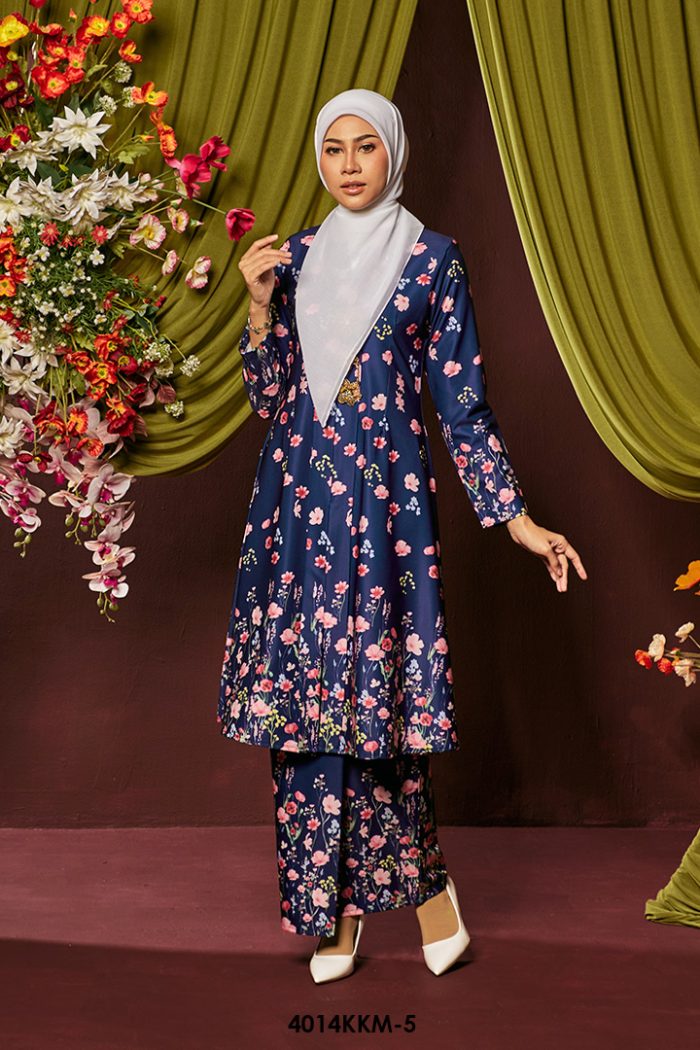 Kebarung Kalthom in Dark Blue (4014KKM-5)