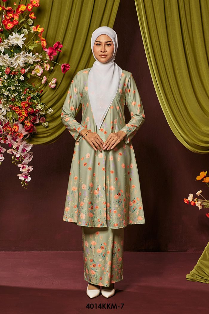 Kebarung Kalthom in Apple Green (4014KKM-7)