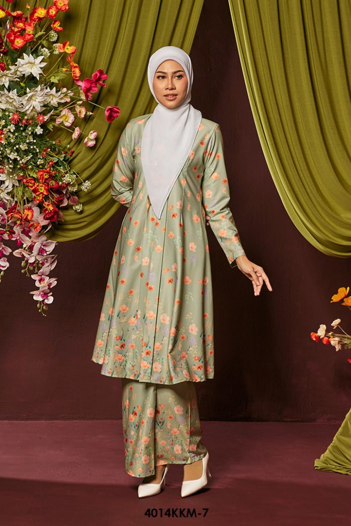 Kebarung Kalthom in Apple Green (4014KKM-7)