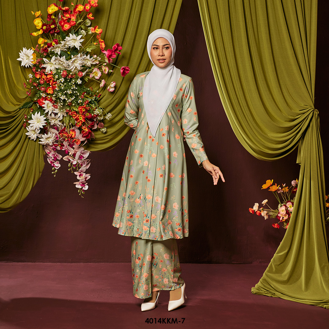 Kebarung Kalthom in Apple Green (4014KKM-7) - Image 2