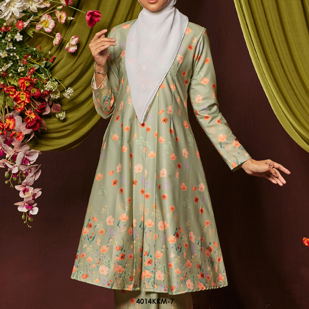 Kebarung Kalthom in Apple Green (4014KKM-7) - Image 3