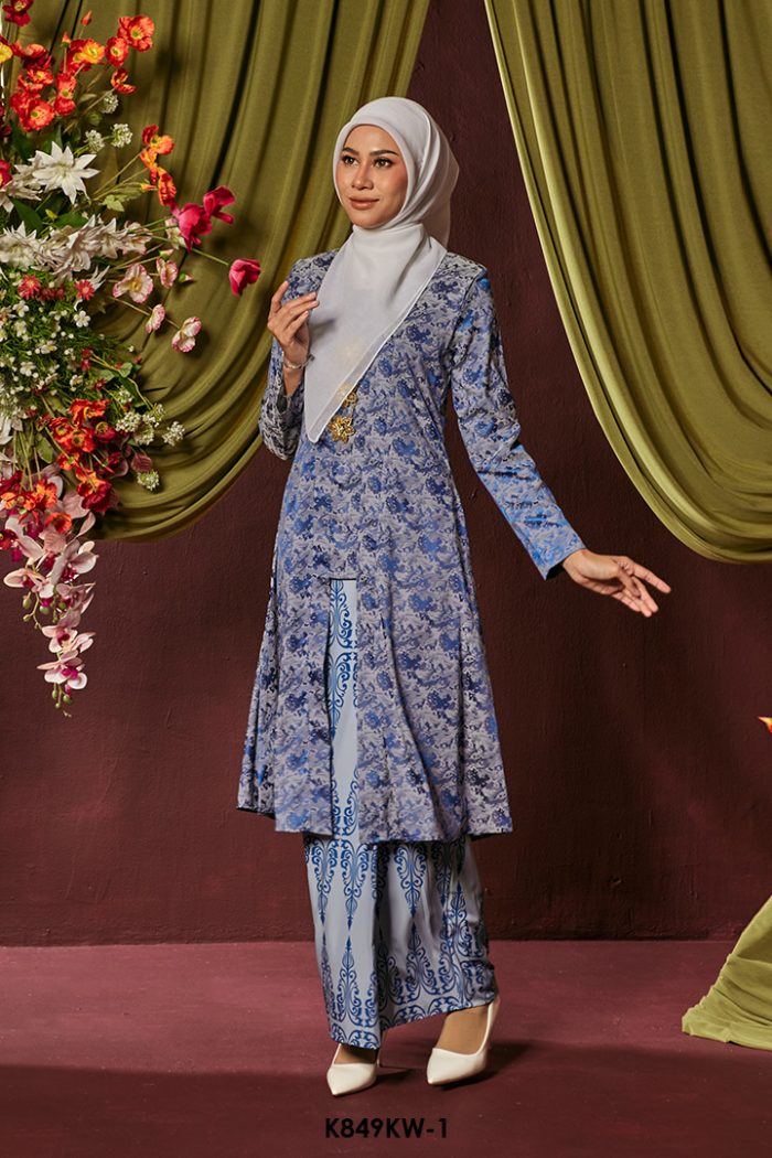 Kebaya Wilda in Dark Blue (K849KW-1)