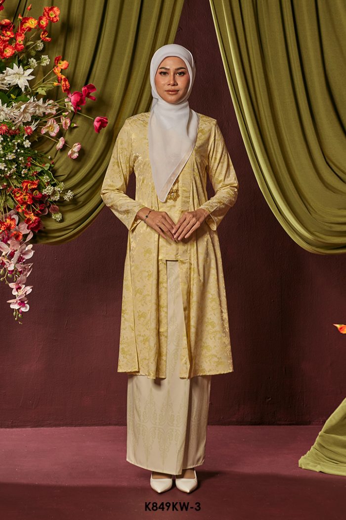 Kebaya Wilda in Yellow (K849KW-3)