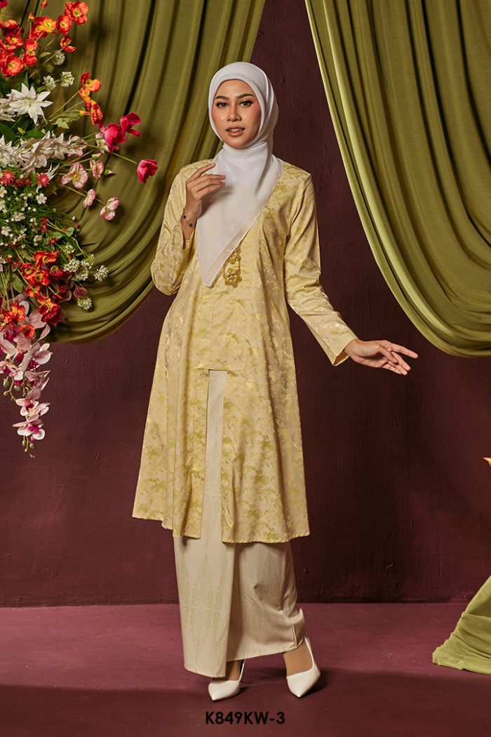 Kebaya Wilda in Yellow (K849KW-3)
