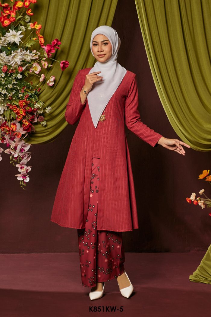 Kebaya Wilda in Red (K851KW-5)