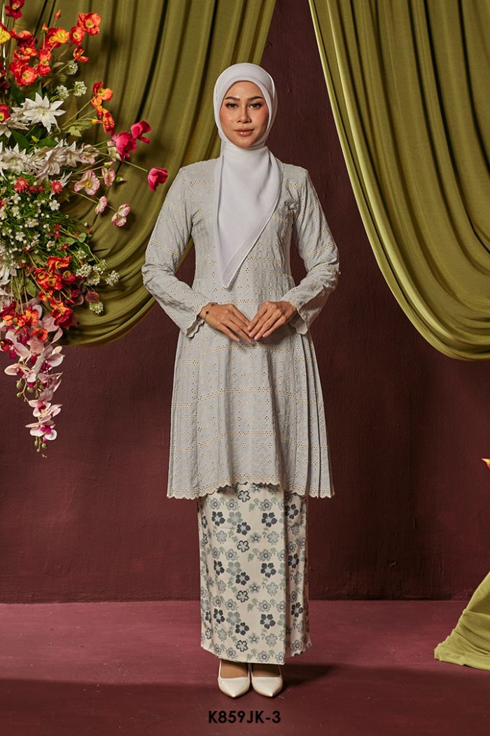 Juliana Kurung in Baby Blue (K859JK-3)