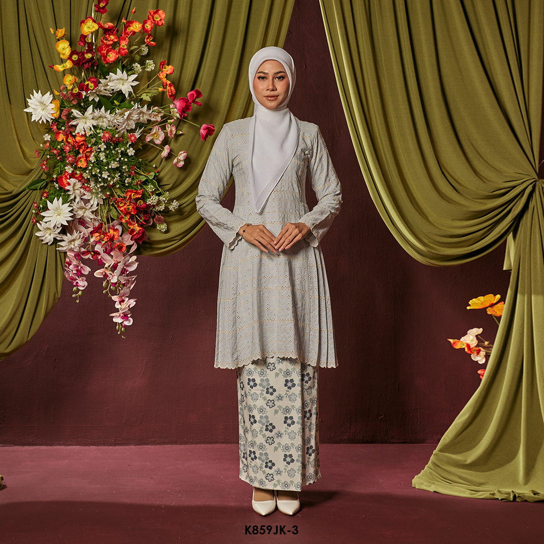 Juliana Kurung in Baby Blue (K859JK-3)