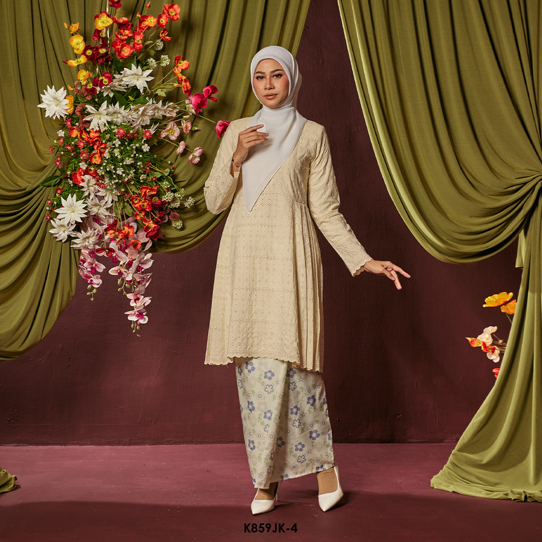 Juliana Kurung in Vanilla (K859JK-4) - Image 2