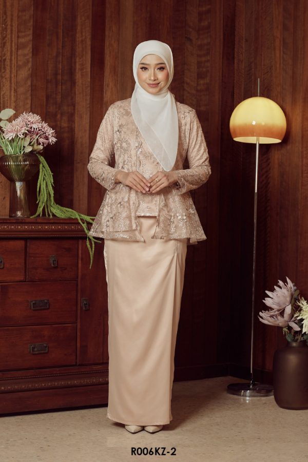 (AS-IS ITEM) Kebaya Zahra in Beige (R006KZ-2)