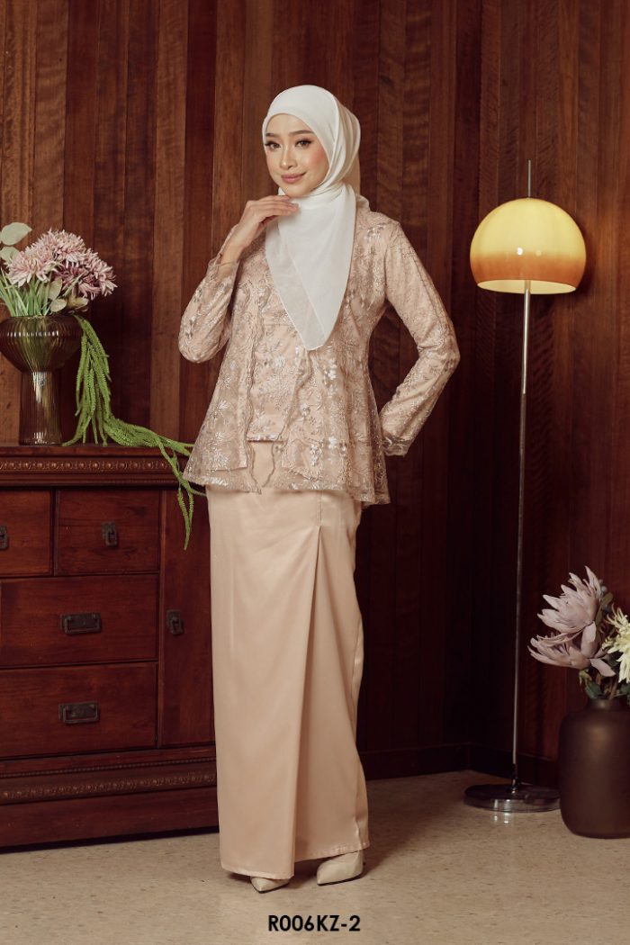 (AS-IS ITEM) Kebaya Zahra in Beige (R006KZ-2)