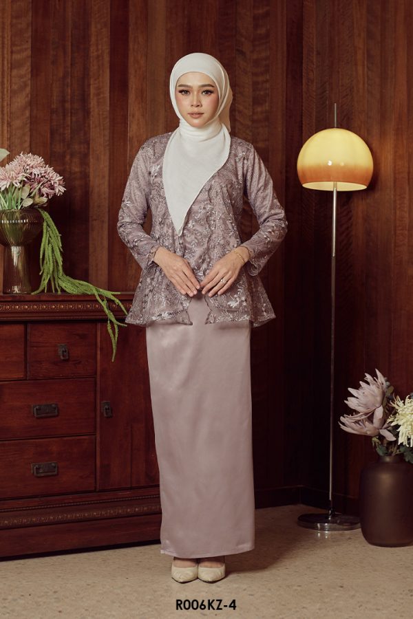 (AS-IS ITEM) Kebaya Zahra in Dusty Purple (R006KZ-4)
