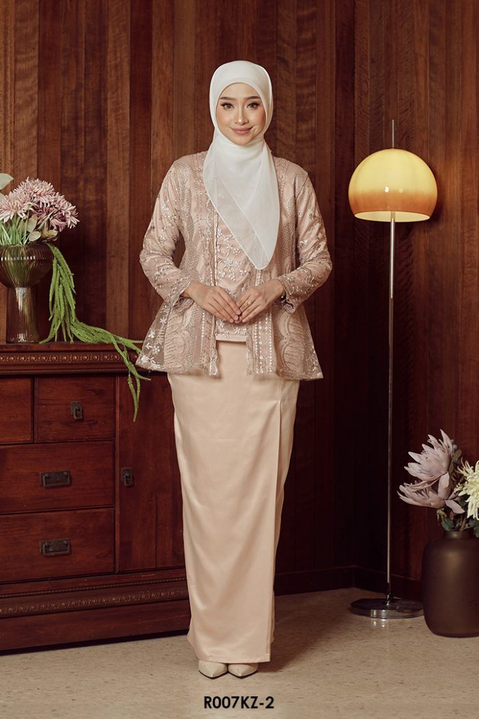 (AS-IS ITEM) Kebaya Zahra in Beige (R007KZ-2)