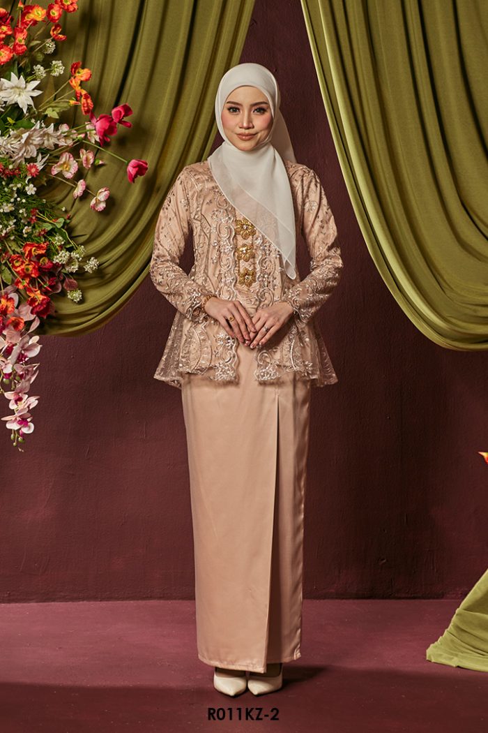 (AS-IS ITEM) Kebaya Zahra in Beige (R011KZ-2)